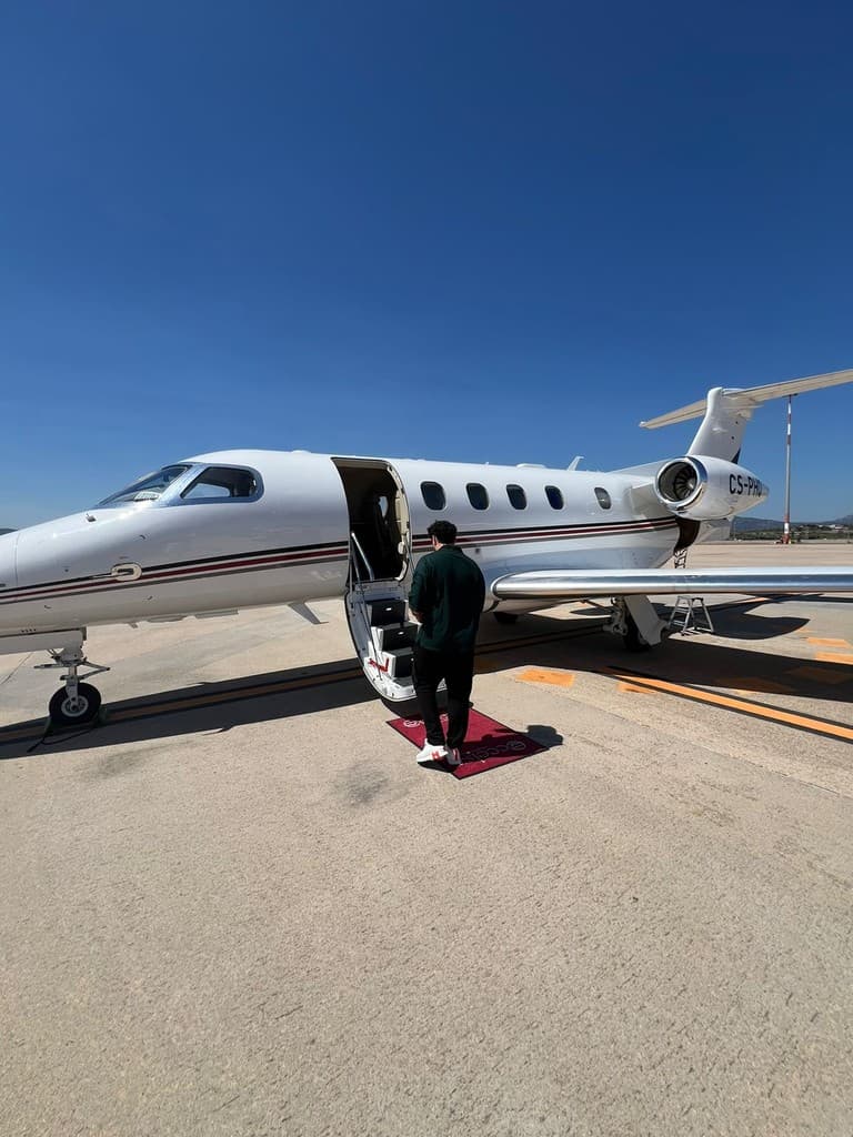 Private jet lifestyle
